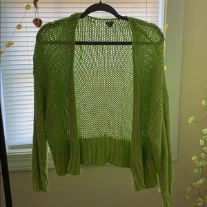 Aerie Knit Green Sweater